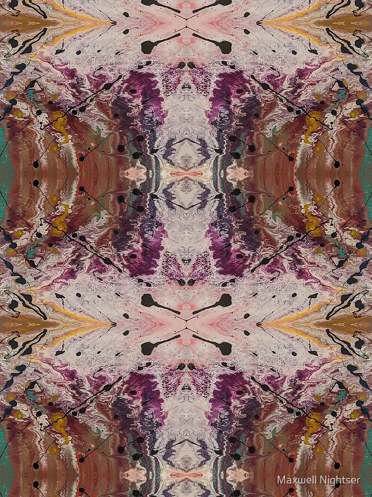 Thumbnail 3 of 3, Scarf, Abstract Pattern 14 designed and sold by Maxwell Nightser.