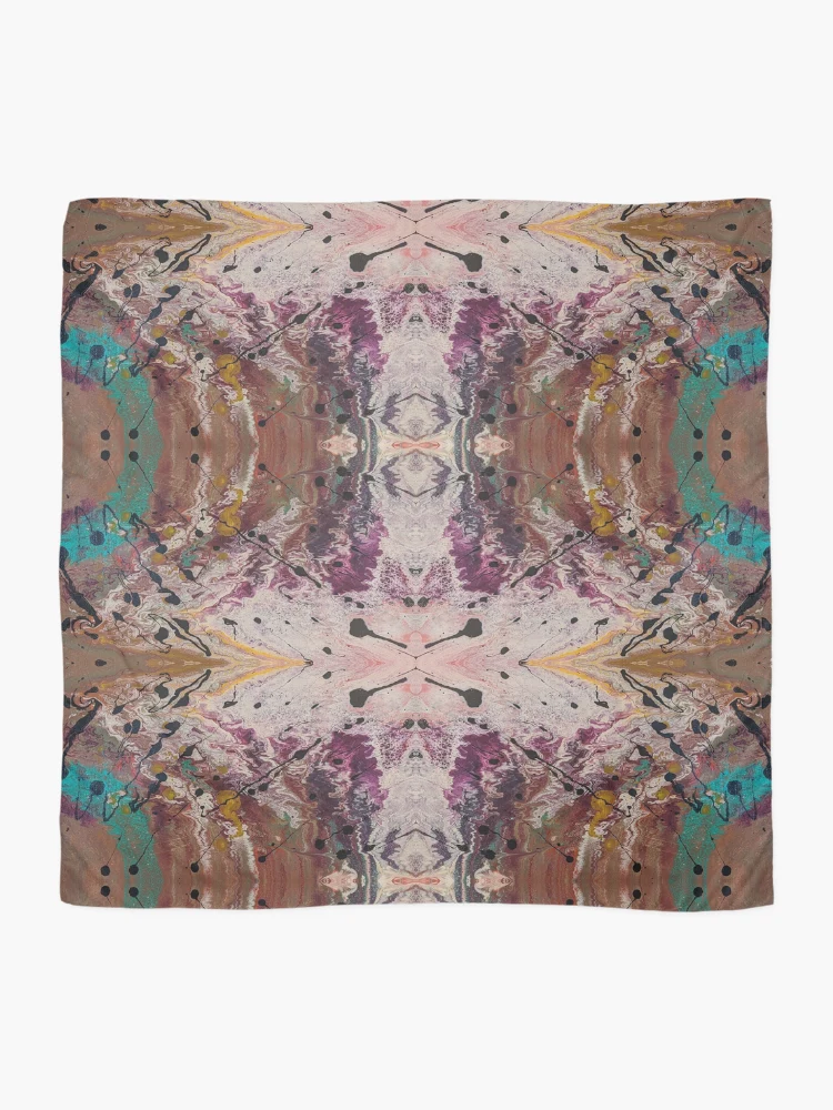 Thumbnail 2 of 3, Scarf, Abstract Pattern 14 designed and sold by Maxwell Nightser.