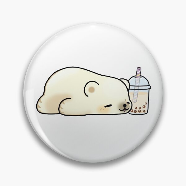 Item preview, Little Polar Bear Chilling with it's Boba Tea designed and sold by SirBobalot.