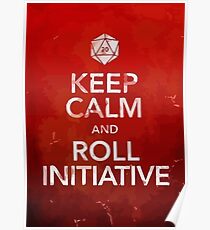 D&D Keep Calm Poster