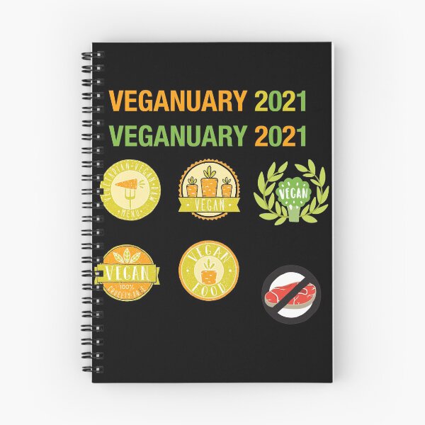 Item preview, Veganuary Sticker Pack go vegan january 2021 designed and sold by chadtees.