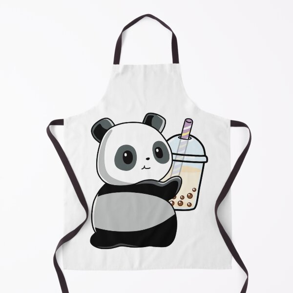 Item preview, Cute Little Panda Loves Boba! designed and sold by SirBobalot.