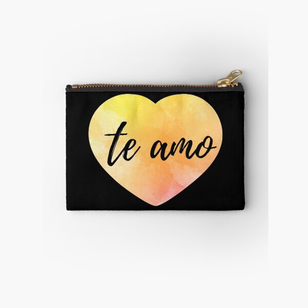 Item preview, te amo yellow heart designed and sold by atevern.