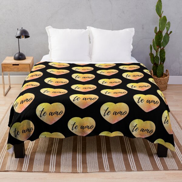 Item preview, te amo yellow heart designed and sold by atevern.