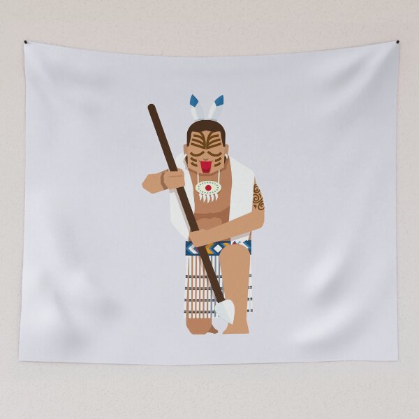 Item preview, Maori Warrior designed and sold by Aroha Designs.
