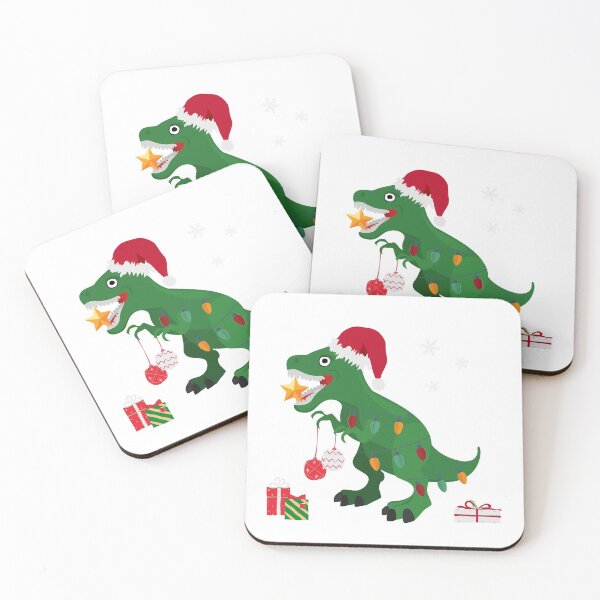 Item preview, Funny Christmas T Rex designed and sold by ShawnDzign.