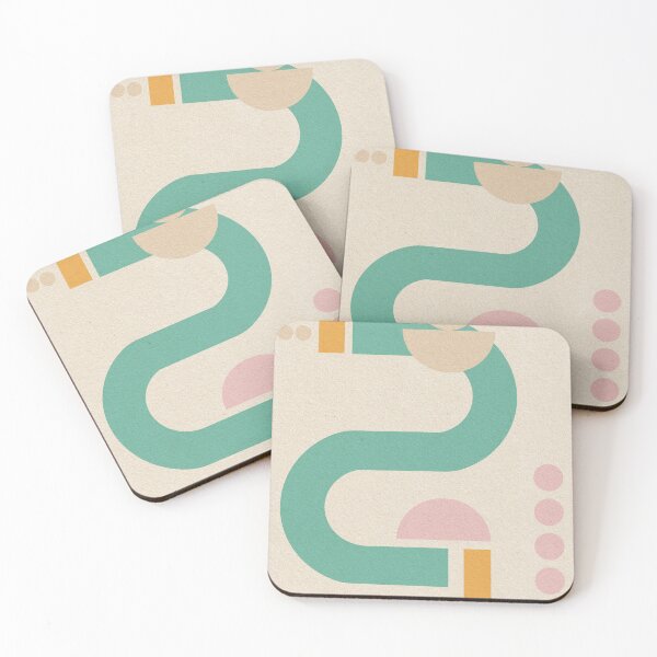 Item preview, Mid-Century Modern Geometric Abstract Print designed and sold by kmlederer.