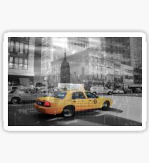 New York Collage 2 Sticker