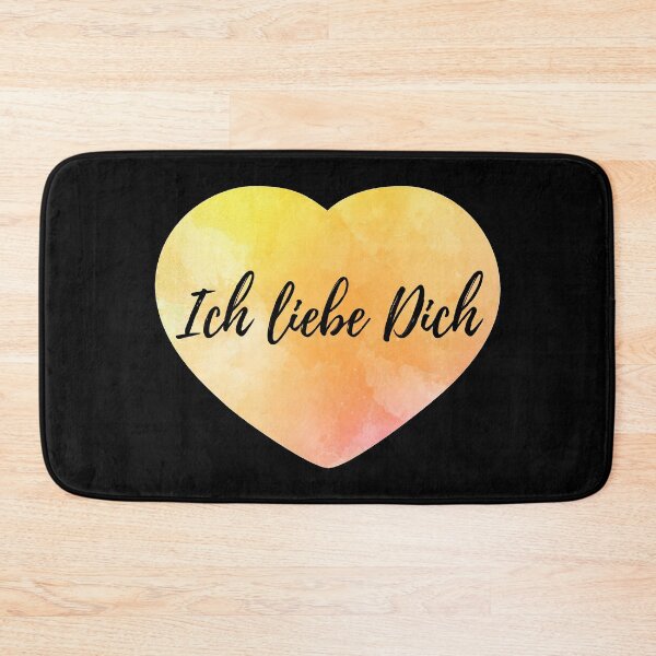 Item preview,  ich liebe dich yellow heart designed and sold by atevern.