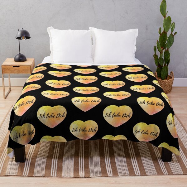 Item preview,  ich liebe dich yellow heart designed and sold by atevern.
