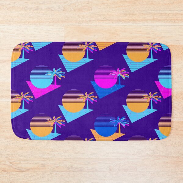 Item preview, Retrowave Palm Trees designed and sold by WowThatsAwful.
