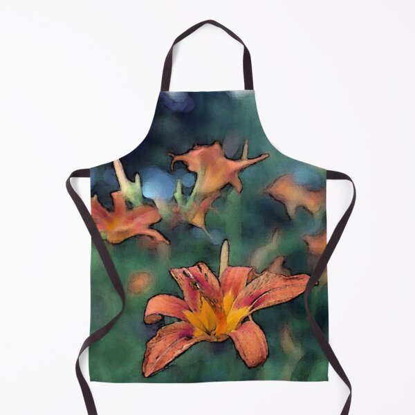 Item preview, Watercolor Tiger Lilies designed and sold by AMGImpressions.