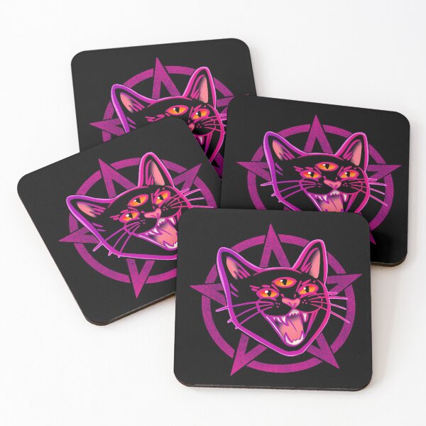 Item preview, Demon Cat Hissing Cat designed and sold by SusanaDesigns.