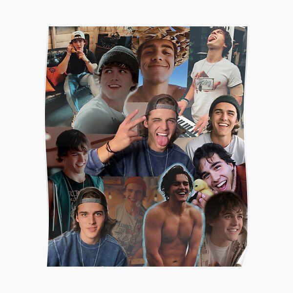 Charlie Gillespie Collage Poster