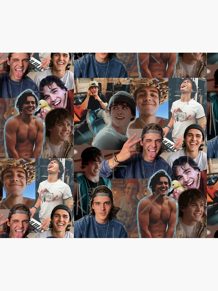 Plaid « Collage de Charlie Gillespie », par LFdesigns Redbubble