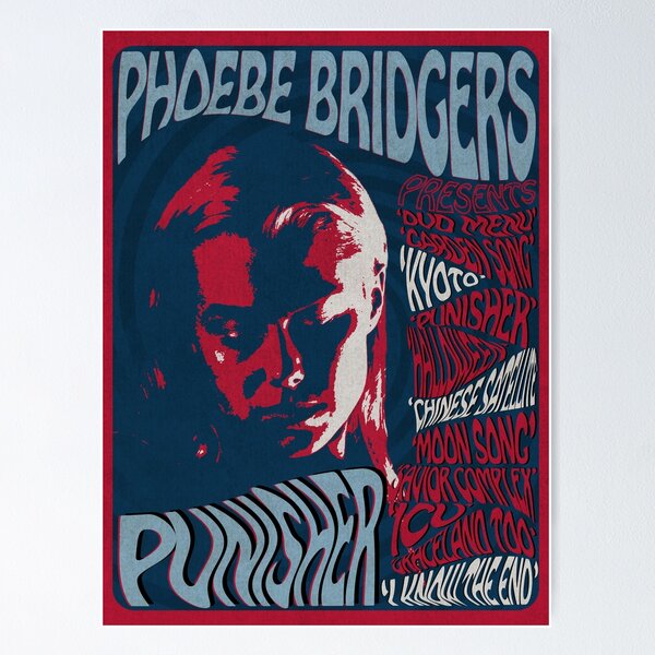 Punisher Phoebe Bridgers Poster Album Gift for Fans - Happy Place for Music  Lovers