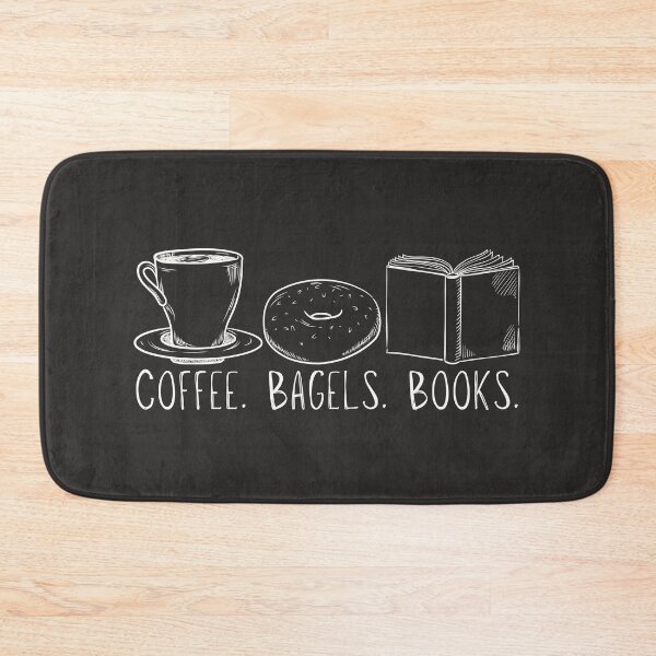 Item preview, Coffee Meets Bagel (and Books) Vintage White designed and sold by CheraeLynn.