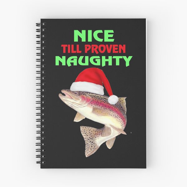 Artikelvorschau, Schön, bis bewiesener ungezogener Fisch, der Santa Cap trägt entworfen und verkauft von rbtee8.