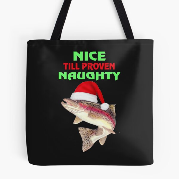 Artikelvorschau, Schön, bis bewiesener ungezogener Fisch, der Santa Cap trägt entworfen und verkauft von rbtee8.