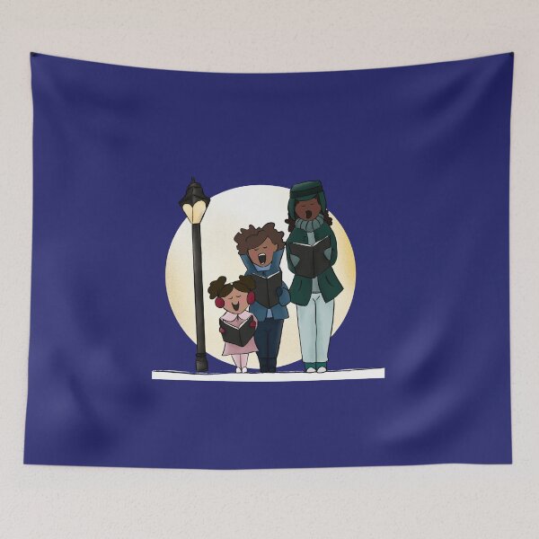 Item preview, Young Carolers Bring Joy designed and sold by jwhitneyart.