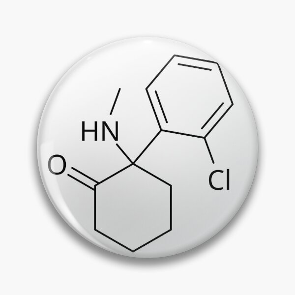 Item preview, Ketamine Chemical Structure  designed and sold by Artchitectrx.