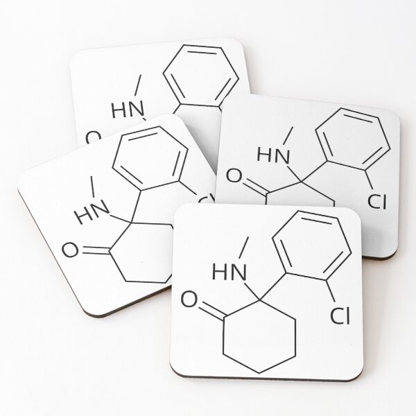 Item preview, Ketamine Chemical Structure  designed and sold by Artchitectrx.