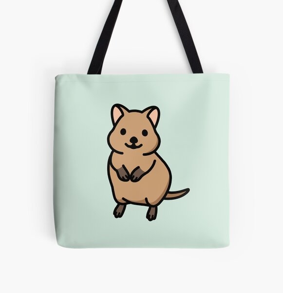 Quokka All Over Print Tote Bag