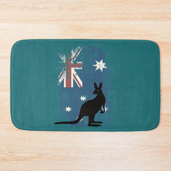 Item preview, Australian Flag Kangaroo Tshirt Patriotic Animal Distressed designed and sold by doodabobs.