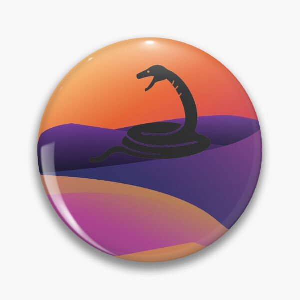 Item preview, Snake in desert sunset designed and sold by stelsanc.