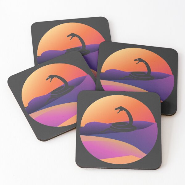 Item preview, Snake in desert sunset designed and sold by stelsanc.