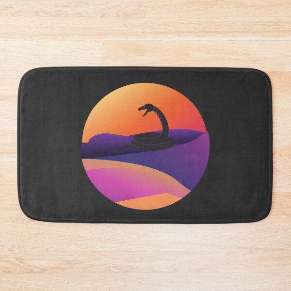 Item preview, Snake in desert sunset designed and sold by stelsanc.