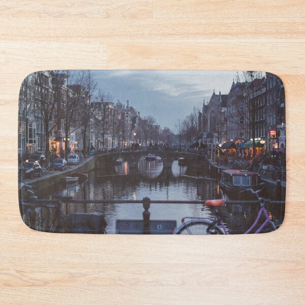 Item preview, amsterdam skyline the beauty of the Netherlands night skyline cityscape  designed and sold by RUCZENO.
