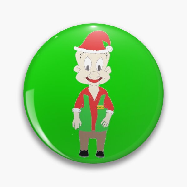 Item preview, Elmer the Elf Christmas Cartoon Seasonal Holiday designed and sold by GrudleBay.