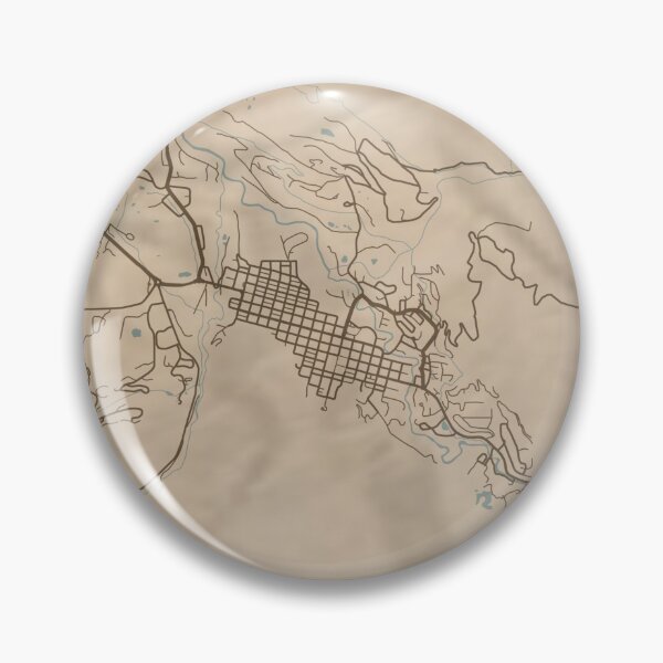 Item preview, Aspen Sepia Map designed and sold by CPTVDesign.