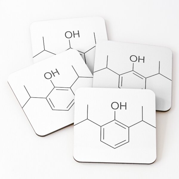 Item preview, Propofol Chemical Structure designed and sold by Artchitectrx.