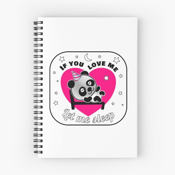 Item preview, If you love me let me sleep designed and sold by catnbloom.
