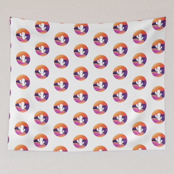 Item preview, Cactus with sunset colors designed and sold by stelsanc.