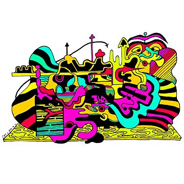 Artwork thumbnail, This is the Hubbub by EckerRobertsArt