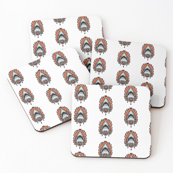Item preview, Flaming Shark designed and sold by WorldPrintTees.