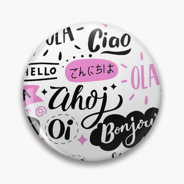 Item preview, Hello! In Different Languages designed and sold by PaperBoatUK.