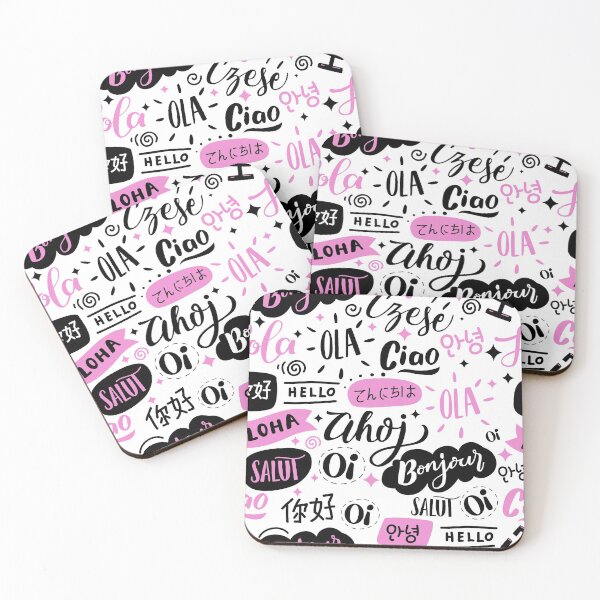 Item preview, Hello! In Different Languages designed and sold by PaperBoatUK.