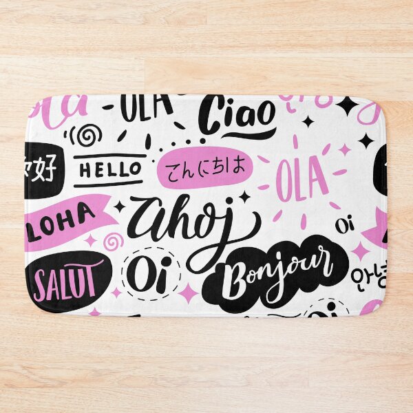 Item preview, Hello! In Different Languages designed and sold by PaperBoatUK.