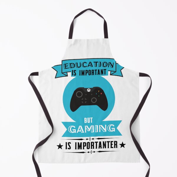 Item preview, Education Is Important But Gaming Is Importanter funny gift designed and sold by Martin-bivert.