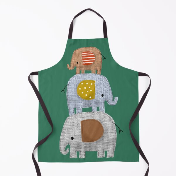 Item preview, Stiched Cute Elephant Trio designed and sold by SquinkCreative.