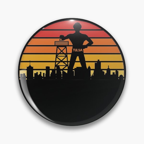 Item preview, Tulsa Driller & Skyline designed and sold by Rob Robertson.