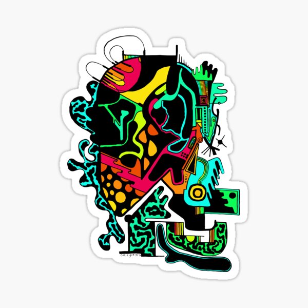 Electrohead Sticker