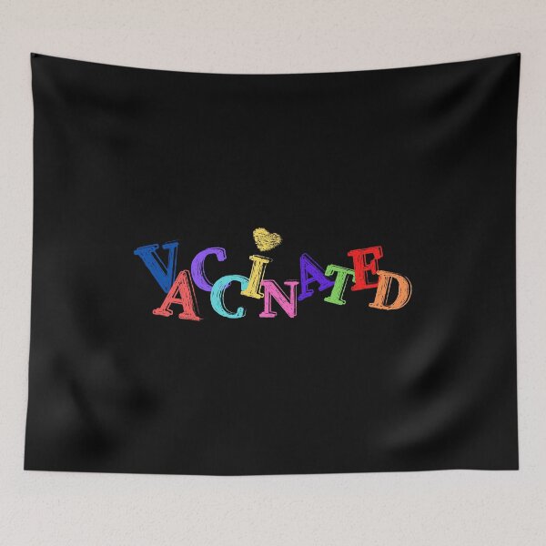 Item preview, vaccinated - I'm ready for hugs and kisses designed and sold by JokesAndFun.