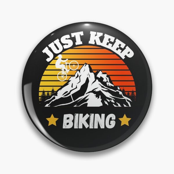 Item preview, just keep biking baby! designed and sold by UnboundFull.