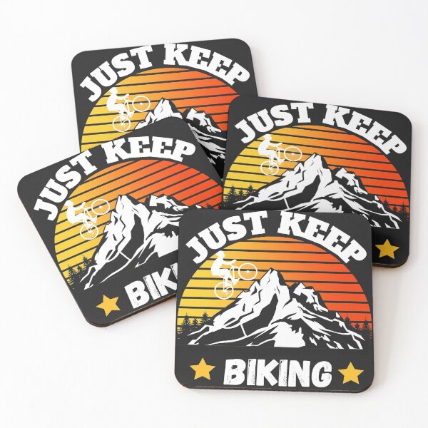 Item preview, just keep biking baby! designed and sold by UnboundFull.