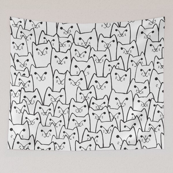 Item preview, Cats pattern for cat lovers designed and sold by angus77ok.